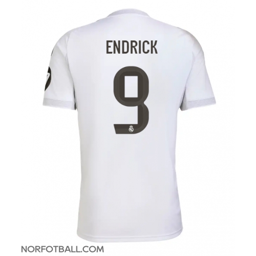 Billige Fotballdrakt Real Madrid Endrick #9 Replika Hjemmedrakt 2025-26 Kortermet Billige Fotballdrakt Real Madrid Endrick #9 Replika Hjemmedrakt 2025-26 Kortermet